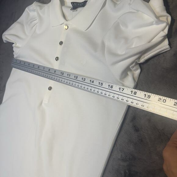 Ralph Lauren Collared Shift Dress Size M. Sporty and Stylish 100% cotton NWT. - Picture 12 of 16